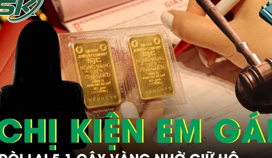 Tòa ra phán quyết vụ chị kiện em gái đòi lại 5,1 cây vàng nhờ giữ hộ
