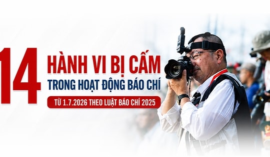 14 hành vi bị cấm trong hoạt động báo chí từ 1/7