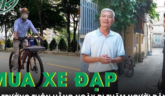 Một xã ở Hà Nội đề xuất mua 50 xe đạp cho trường thôn hằng ngày đi thăm người dân