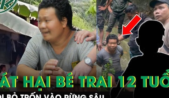 8 giờ truy lùng nghi phạm dùng búa đánh chết bé trai 12 tuổi rồi bỏ trốn vào rừng sâu
