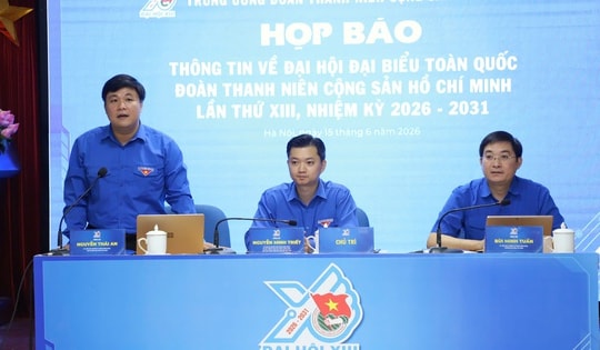 786 đại biểu dự Đại hội Đoàn toàn quốc lần thứ XIII, đại biểu trẻ nhất 16 tuổi