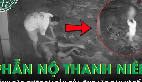 Phẫn nộ thanh niên đánh đập, cướp tài sản của ông lão bán vé số đang ngủ bên đường