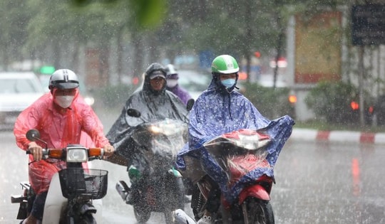 Miền Bắc mưa lớn diện rộng, cảnh báo ngập úng nhiều khu vực