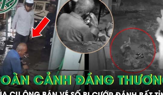 Hoàn cảnh đáng thương của cụ ông bán vé số bị cướp đánh bất tỉnh khi nằm ngủ, một đêm 2 lần gặp nạn