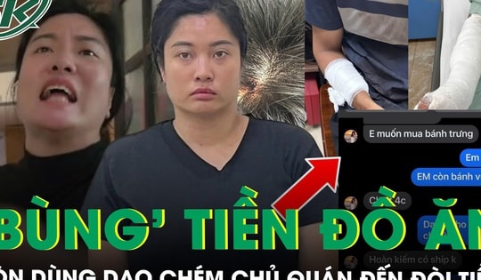 Tạm giữ người phụ nữ chuyên đặt đồ ăn rồi ‘bùng’ tiền, chủ quán đến đòi còn cầm dao chém đứt gân tay
