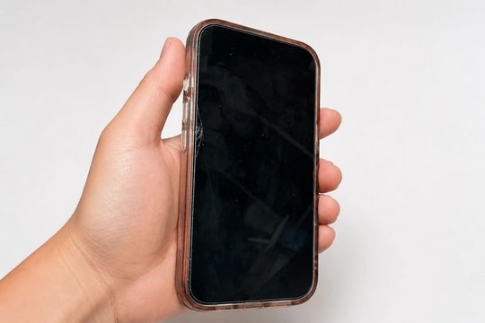 Cách ngăn chặn kính cường lực điện thoại nứt vỡ do thói quen dắt xe máy