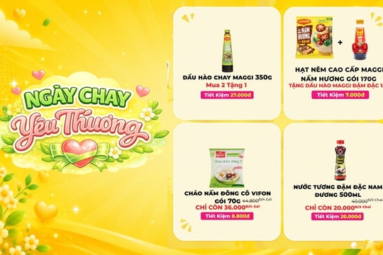 Mẹo mua sắm gia vị và thực phẩm chay tiết kiệm tại Bách hóa XANH từ ngày 13/06
