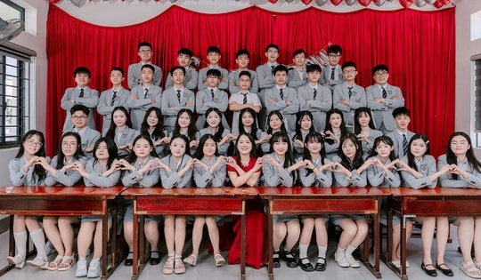 Một lớp học ở Hà Tĩnh có 33 học sinh đỗ trường chuyên
