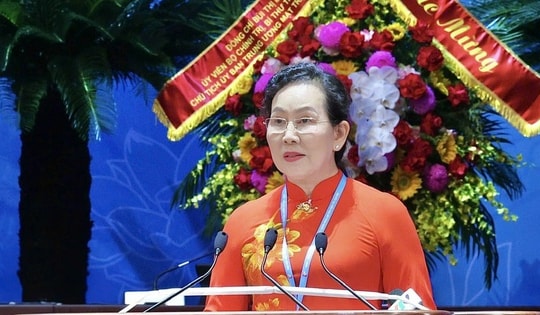 Bà Lê Thị Thủy tái cử Chủ tịch Hội Liên hiệp Phụ nữ Việt Nam khóa XIV