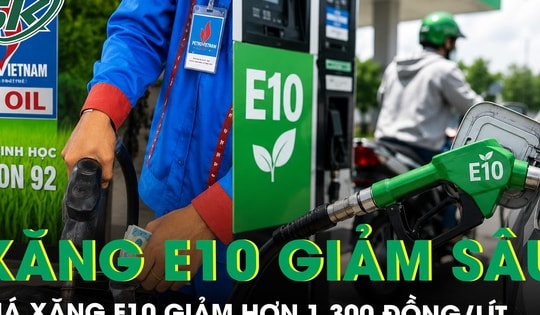 Giá xăng dầu đồng loạt giảm mạnh, xăng E10 về dưới 21.000 đồng/lít
