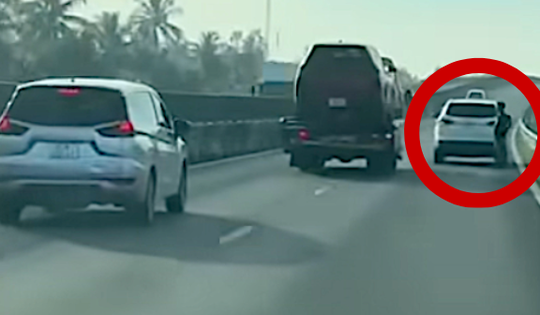 Xe gặp sự cố trên cao tốc, tài xế đối mặt mức phạt tới 14 triệu vì quên làm việc này