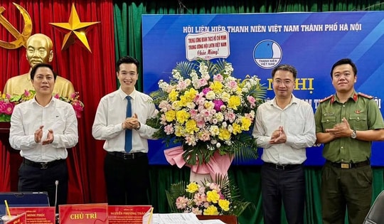 Hội Liên hiệp Thanh niên Việt Nam TP Hà Nội có tân Chủ tịch