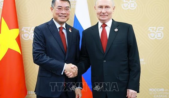 Thủ tướng Chính phủ Lê Minh Hưng hội kiến Tổng thống Nga Vladimir Putin
