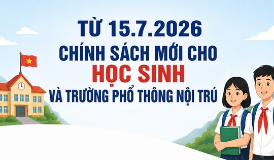 Chính sách mới cho học sinh và trường phổ thông nội trú