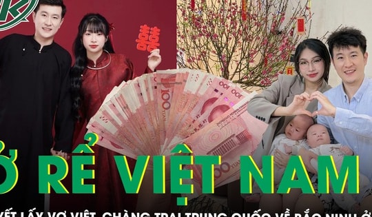 Chồng Trung Quốc sang Bắc Ninh ở rể, mẹ bỉm sinh đôi tiết lộ cuộc sống khiến nhiều người ghen tị