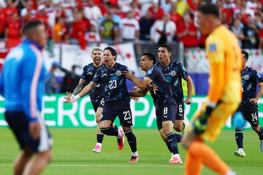 Thổ Nhĩ Kỳ bị loại khỏi World Cup 2026 sau thất bại 0-1 trước Paraguay