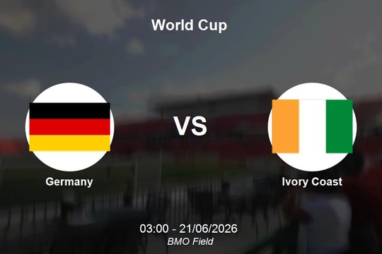 Nhận định Germany vs Ivory Coast - World Cup 2026 tại BMO Field