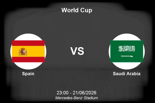 Nhận định Tây Ban Nha vs Ả Rập Xê Út - World Cup 2026: Thử thách cho La Roja