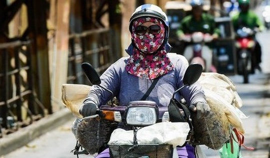 Miền Bắc, miền Trung bước vào cao điểm nắng nóng, nhiều nơi chạm ngưỡng 40 độ