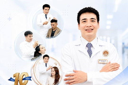 ThS. BS Nguyễn Quốc Tuấn: Đặt khách hàng làm trung tâm trong mỗi ca cấy tóc
