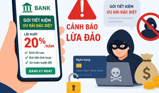 Lừa đảo bằng các gói tiết kiệm 'ưu đãi đặc biệt', người dân cần cảnh giác