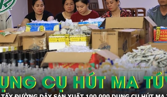 Công an TPHCM lật tẩy đường dây sản xuất hơn 100.000 dụng cụ phục vụ hút ma túy