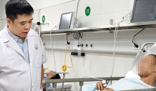 Phẫu thuật khẩn, cứu người đàn ông bị thanh xà beng dài 1,5 mét đâm xuyên đùi