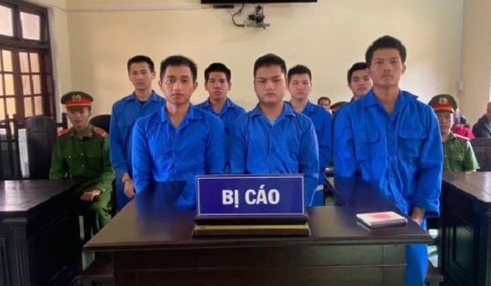 7 thanh niên lĩnh hơn 50 năm tù vì sử dụng ma túy