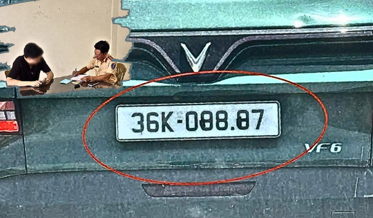 Cái giá phải trả khi dùng biển số giả đối phó phạt nguội
