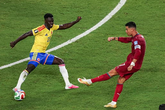Bồ Đào Nha hòa Colombia 0-0: Ronaldo bế tắc và kịch tính VAR phút 90+1
