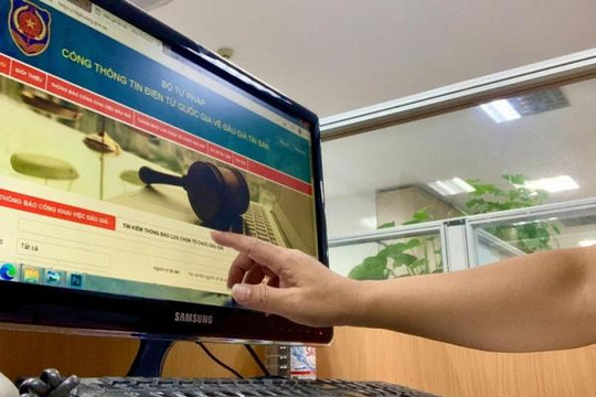 Chính phủ bắt buộc đấu giá trực tuyến tài sản công từ 200 triệu đồng