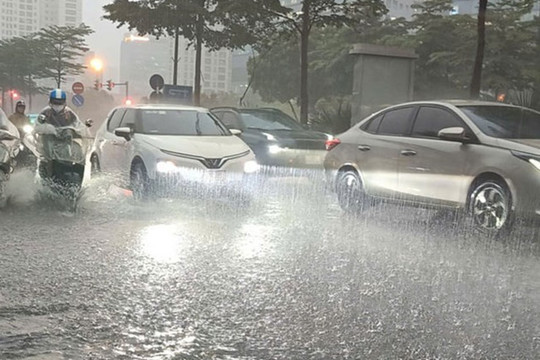 Miền Bắc bước vào cao điểm mưa lớn