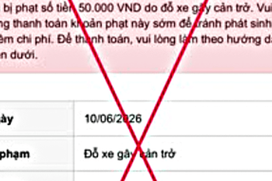 Làm gì khi nhận tin nhắn thông báo vi phạm giao thông?