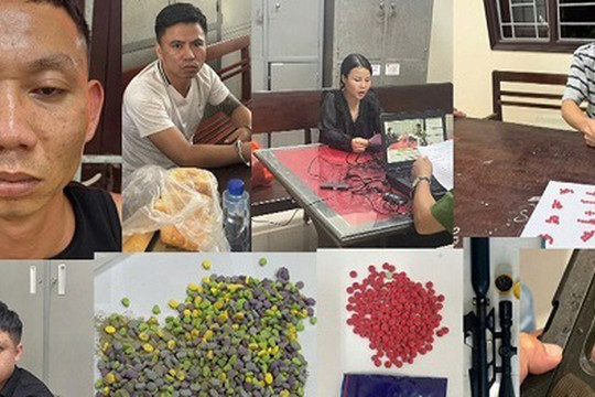 Đánh sập đường dây ma túy liên tỉnh do ‘Bún’ cầm đầu