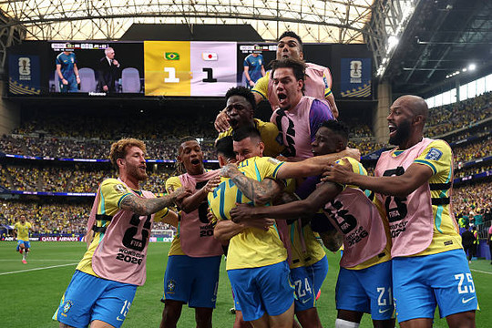 Brazil lội ngược dòng 2-1 trước Nhật Bản: Đẳng cấp của Carlo Ancelotti tại World Cup 2026