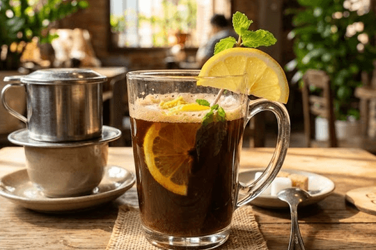 Trào lưu uống cà phê pha chanh giảm cân, thực hư thế nào?