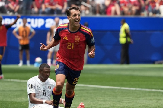 Mikel Oyarzabal lập cú đúp, Tây Ban Nha thắng áp đảo Áo 3-0 tại vòng 32 đội World Cup 2026