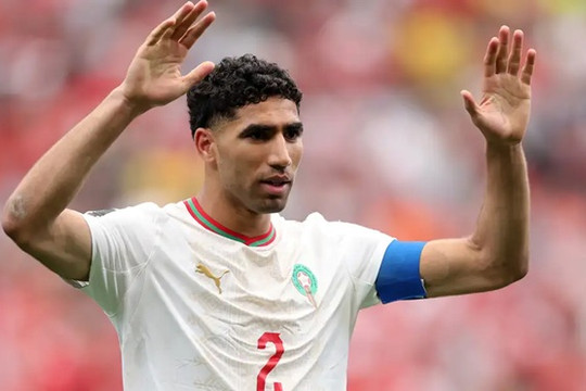Achraf Hakimi và màn trình diễn thượng hạng: Morocco nhấn chìm Canada để vào tứ kết World Cup 2026
