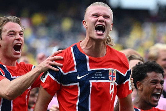 Haaland lập cú đúp, Na Uy quật ngã Brazil để tiến vào tứ kết World Cup 2026