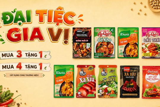 Mẹo mua sắm gia vị tiết kiệm với chương trình mua 3 tặng 1 tại Bách hóa XANH
