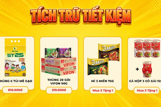 Mẹo tích trữ thực phẩm thiết yếu tiết kiệm đến 360.000 đồng cho gia đình