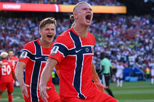 Erling Haaland rực sáng giúp Na Uy hạ Brazil: Liệu 200 triệu euro có còn là cái giá quá rẻ?