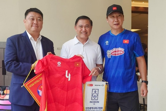 LĐBĐ Việt Nam thắt chặt hợp tác chiến lược với bóng đá Incheon cho ASEAN Cup 2026