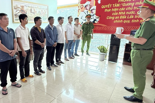Khởi tố 8 đối tượng đưa và nhận hối lộ trong hoạt động kiểm dịch động vật ở Đắk Lắk