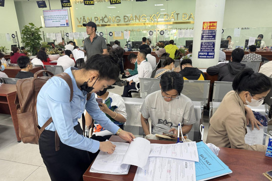 Phạt đến 3 triệu đồng nếu không đăng ký biến động đất đai từ ngày 31/8/2026