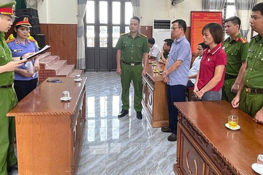Khởi tố 4 cựu cán bộ xã gây thiệt hại hơn 1,4 tỷ đồng ngân sách