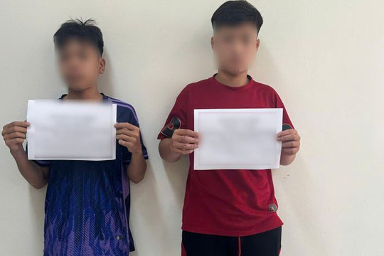 Hai đối tượng 16 tuổi đi cướp lấy tiền chơi điện tử