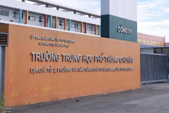 Gian lận thi tốt nghiệp THPT tại Tuyên Quang, rút vụ án về Cơ quan An ninh điều tra Bộ Công an