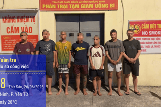 Khởi tố 7 đối tượng côn đồ chặn đường, hành hung và cướp tài sản