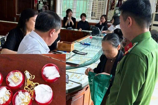 Cụ bà 70 tuổi đi bán 19 chỉ vàng vì tin lời 'công an'